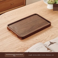 Acacia Wood Round Tray