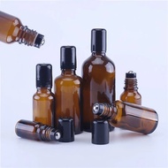 Safe Botol Roll On Kaca Amber 5ml,10ml,15ml,20ml, 30ml, 50ml,100ml