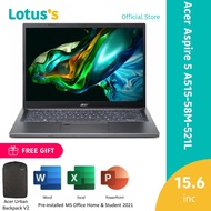Acer Aspire 5 A515-58M-521L Laptop Grey ( i5-1335U 8GB 512GB SSD Windows 11 Home &amp; Student)