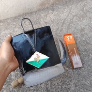 LOKAL 3pcs local hoe package, non-stick hoe + stone sharpener