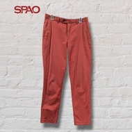 Spao Orange Selvedge Accent Chinos Longpants