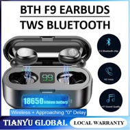 Wireless EARBUDS Earphone Bluetooth V5.0 F9 TWS Wireless Bluetooth Headphone LED Display With 2000mA
