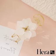 【Hera赫拉】優雅山茶花透明香蕉夾 L111080907 白色