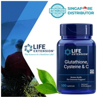 Life Extension Glutathione, Cysteine & C, 100 vege caps