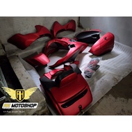 COVER BODY HONDA PCX MODEL BABY GOLDWING VARIASI HONDA PCX MERAH DOFF