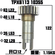 Shen Yang Zhongjie TPX6113 Bed Accessories Gear Shaft 10355 Bevel Gear 10365 Flower Key Shaft 10380