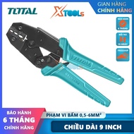 9'' TOTAL THCPJ0506 crimping pliers, AWG20-10 insulated wire crimping pliers, crimping range: 0.6-5m