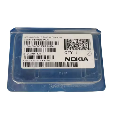 3HE00027CA SFP-GIGE SX-LC ROHS 6/6 DDM -40/85 C 3HE00027CAAA01 Suitable for Alcatel-Lucent optical f