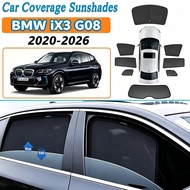 【READY STOCK】  Car Mesh Magnetic Sunshades For BMW iX3 G08 2020‑2026 Sunshade Window Curtain Auto Su