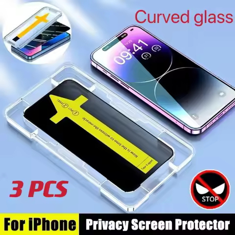 For VIVO X100 X90 Pro X90 X80 X70 Privacy Automatic installer Curved Glass IQOO 9 10 11 12 Pro Anti 