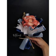 (RM10x5PIC)❤️Ready stock❤️CASH MONEY BOUQUET | 钱花束 Bunga Bouquet Duit Cash Handmade