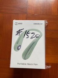 Portable neck fan