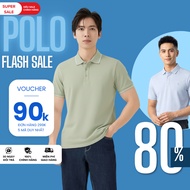 HLA Men's POLO T-SHIRT - Regular Form Stretchable and Cool