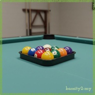 [BaositybbMY] Plastic Billiards Ball Rack Diamond 9 Ball Pool Accessories Standard Size