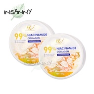 INSANNY ( SET OF 2 ) DW 99% Niacinamide Collagen Soothing Gel 300g Whitening Anti-Aging Improve Acne