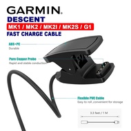 GARMIN Descent G1 Solar G1 MK1 MK2 MK2i MK2S Charger Clip Cable DescentG1 G1solar MK 1 MK 2 MK 2i MK