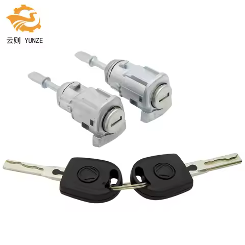 604837167/168 LEFT RIGHT DOOR LOCK BARREL CYLINDER FOR VW GOLF 4 IV MK4 BORA A6 SKODA FABIA POLO 199