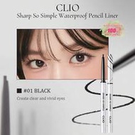 Sharp So Simple Waterproof Eyeliner Pencil 01, Smooth Application, High Pigmentation, Long-Lasting A