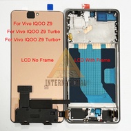AMOLED ของแท้สำหรับหน้าจอ LCD Z9Turbo V2352A จอแสดงผลหน้าจอสัมผัส LCD 6.78 "สำหรับ Vivo IQoo Z9 V235