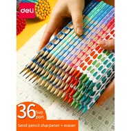 colour pencil pensil warna pensel warna Deli Color Correction Safety hb2 Hole Pencil