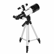 70mm Astronomical Telescope 150X High Power Monocular Telescope Refractor Spotting Scope with 5×24 F