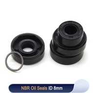 NBR Oil Seal ID 8mm TC-8*14/15/16/18/22*4/4.5/5/7/8mm Nitrile Rubber Shaft Double Lip Oil Seals Gask