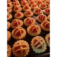 Kuih Tart Nenas Bunga Klasik, Tart Nenas, Pineapple Tart, Kuih Tart Mak Ani by RT TASTY BITES