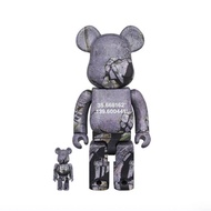 BE@RBRICK TOKYO OVERVIEW 日本衛星圖 庫柏力克熊 100% &amp; 400%