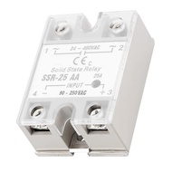 Relay 240v Relay 15a 7×5×4 ssr25 aa 25a State Relay Module SSR acac Input 80250v ac Output 24480v ac