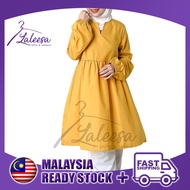 LALEESA LD275295 DRESS TAHANI High Waist V Neck Mini Dress Muslimah Dress Women Dress Jubah Plus Size Baju Raya 2024