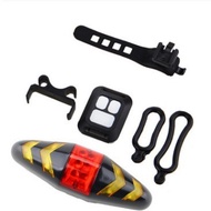 Bicycle Turn Signal Wireless remote control mountain bike tail light cycling light flashing light  B