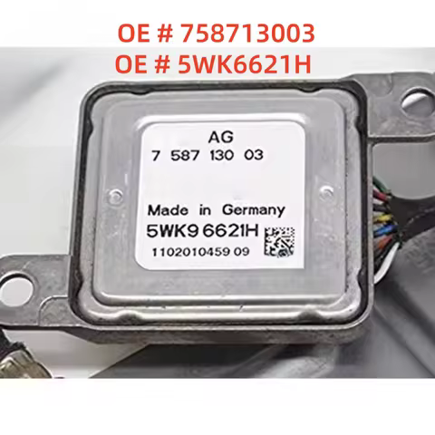 High quality New 758713003 5WK96621 5WK96621H Nox Sensor For BMW 1 3 Series E81 E87 LCI E90 E91 E92 