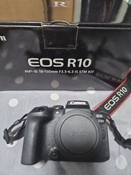 Canon EOS R10 跟18-150 kit鏡 連兩電一叉