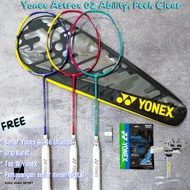 Astrox 02 Ability Badminton Racket, Feel, Clear