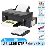 Pencetak A4 Dtf Untuk Pencetak L805 Dtf Pencetak Filem Pemindahan Terus Untuk Percetakan Baju-T Teks