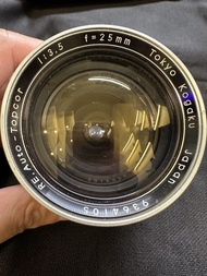 東京光學 Topcon Tokyo Kogaku RE Auto Topcor 25mm f/3.5 鏡頭 EXA