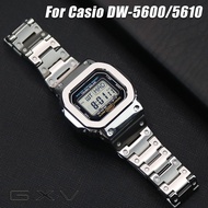 316L Stainless Steels Watch Strap for Casio G-shock DW-5600 GW-5600 DW5000/5035 Watch Case Bezel For