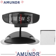 AMUNDR Car Compass, Foldable Mini Navigation Compass, Durable Compact Compass Ball Vehicle Boat