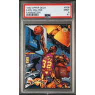 PSA 9 1992 UPPER DECK KARL MALONE FANIMATION