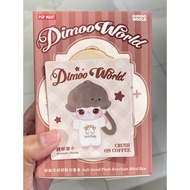 DMOO CRUSH ON COFFEE PLUSH ORIGINAL 1000% POP MART INDO CARDIGAN