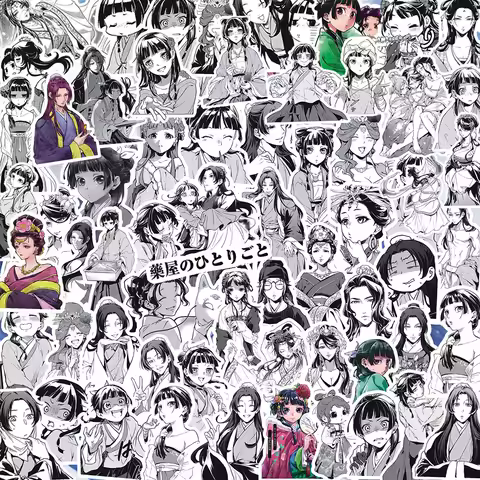 10/30/88pcs Anime The Apothecary Diaries Stickers Cartoon Decals Toys DIY Laptop Phone Water Bottle 