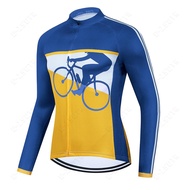 New Cycling Jersey Bike Long Sleeve Outdoor Riding Clothes MTB Clothing Men's Breathable Cycling Clothing Bicycle Clothing