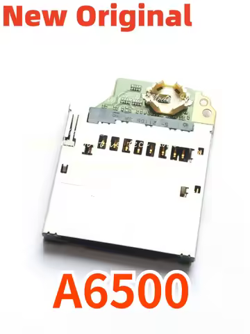NEW For Sony A6500 SD Card Slot Board A2165964A ILCE6500 ILCE-6500 Alpha ILCE 6500 Lens Repair Part
