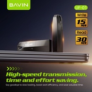 BAVIN UF01 USB 2.0 Flash Drive High-Speed Plug & Play Storage For 64GB 32GB 16GB 8GB 4Gb 128GB