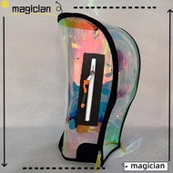 MAG Golf Bag Cap, Waterproof Transparent Multicolor Golf Protect Hat Cover, High Quality PVC Dustproof Golf Bag Cover Outdoor
