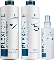 Lendan Plex Forte Kit Intense - No. 2 + No. 4 Liter + No. 5 Liter - 1000ml / 36 Fl Oz.