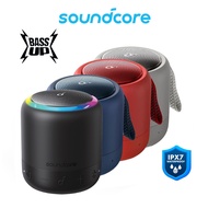 [Clearance 100% NEW] Soundcore by Anker Mini 3 Pro Portable Bluetooth Speaker BassUp, PartyCast Technology, IPX7 A3127