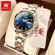 ▤❁ OLEVS Women Wrist Watch Original Watches for Ladies Waterproof Stainless Steel Luxury Quartz Woma