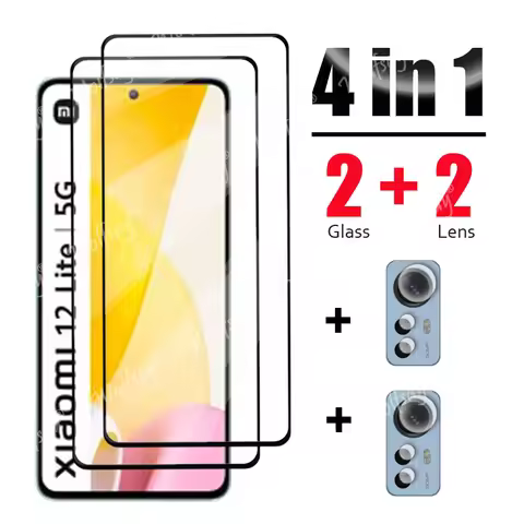 For Xiaomi 12 Lite Glass Tempered Glass Screen Protect Camera Film Xiaomi 12 12X 12T Pro 11 13 Lite 