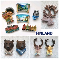 [B61] FINLAND | Suomen Tasavalta | Helsinki | Turku Castle | Fridge Magnet Tourist Souvenir